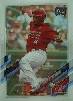 2021 Topps - Clear #207 Yadier Molina Front