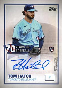 2021 Topps - 70 Years of Baseball Autographs #70YA-THA Thomas Hatch Front