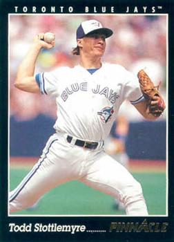 1993 Pinnacle #311 Todd Stottlemyre Front