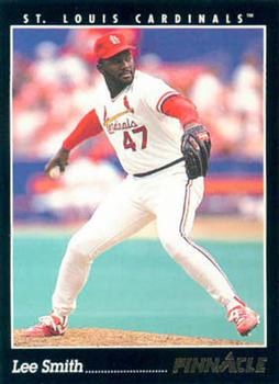 1993 Pinnacle #416 Lee Smith Front