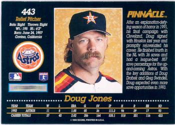 1993 Pinnacle #443 Doug Jones Back