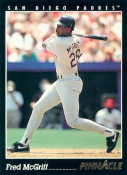 1993 Pinnacle #71 Fred McGriff Front