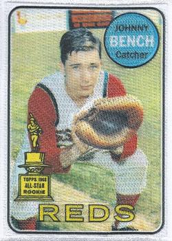 2021 Topps - Iconic Card Manufactured Patches #NNO Johnny Bench Front