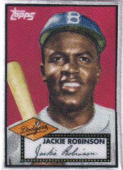 2021 Topps - Iconic Card Manufactured Patches #NNO Jackie Robinson Front