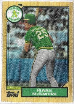 2021 Topps - Iconic Card Manufactured Patches #NNO Mark McGwire Front