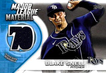 2021 Topps - Major League Material Relics (Series One) #MLM-BS Blake Snell Front