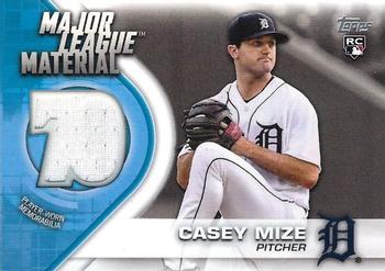2021 Topps - Major League Material Relics (Series One) #MLM-CM Casey Mize Front