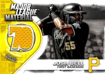 2021 Topps - Major League Material Relics (Series One) #MLM-JBE Josh Bell Front