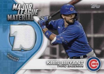 2021 Topps - Major League Material Relics (Series One) #MLM-KB Kris Bryant Front
