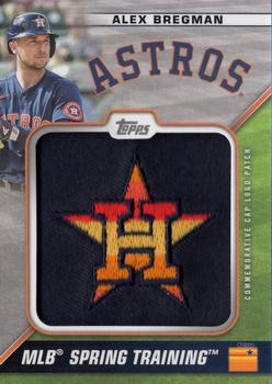 2021 Topps - Spring Training Cap Logo Patch #STCL-AB Alex Bregman Front