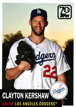 2021 Topps - 70 Years of Topps Baseball (Series 1) #70YT-3 Clayton Kershaw Front