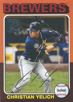 2021 Topps - 70 Years of Topps Baseball (Series 1) #70YT-25 Christian Yelich Front