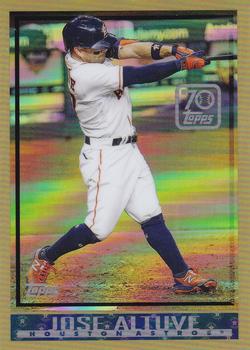 2021 Topps - 70 Years of Topps Baseball Chrome (Series 1) #70YTC-48 Jose Altuve Front