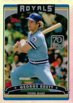 2021 Topps - 70 Years of Topps Baseball Chrome (Series 1) #70YTC-56 George Brett Front