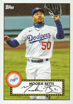 2021 Topps - 1952 Topps Redux #T52-6 Mookie Betts Front