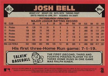 2021 Topps - 1986 Topps Baseball 35th Anniversary (Series One) #86B-21 Josh Bell Back