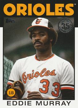 2021 Topps - 1986 Topps Baseball 35th Anniversary (Series One) #86B-23 Eddie Murray Front