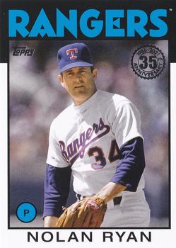 2021 Topps - 1986 Topps Baseball 35th Anniversary (Series One) #86B-34 Nolan Ryan Front
