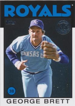 2021 Topps - 1986 Topps Baseball 35th Anniversary (Series One) #86B-48 George Brett Front
