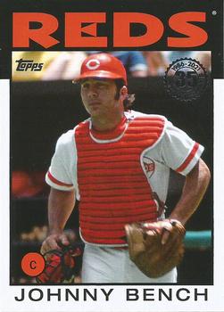 2021 Topps - 1986 Topps Baseball 35th Anniversary (Series One) #86B-49 Johnny Bench Front