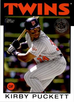 2021 Topps - 1986 Topps Baseball 35th Anniversary (Series One) #86B-67 Kirby Puckett Front
