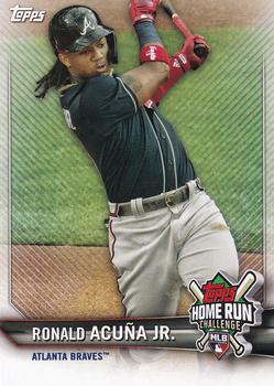 2021 Topps - Home Run Challenge (Series One) #HRC-2 Ronald Acuña Jr. Front