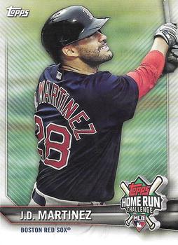 2021 Topps - Home Run Challenge (Series One) #HRC-4 J.D. Martinez Front