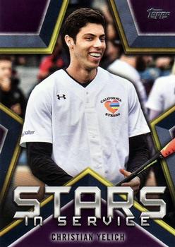 2021 Topps - Stars in Service #SIS-1 Christian Yelich Front