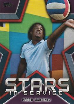 2021 Topps - Stars in Service #SIS-15 Pedro Martinez Front
