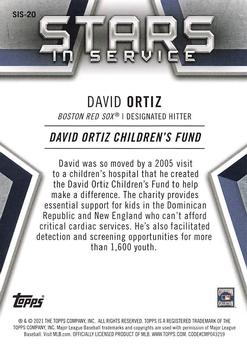 2021 Topps - Stars in Service #SIS-20 David Ortiz Back