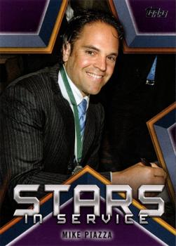 2021 Topps - Stars in Service #SIS-23 Mike Piazza Front