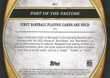 2021 Topps - The History of Topps #HOT-2 First Baseball Playing Cards Are Sold Back