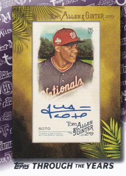 2021 Topps - Topps Through the Years #TTY-1 Juan Soto Front