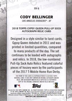 2021 Topps - Topps Through the Years #TTY-5 Cody Bellinger Back