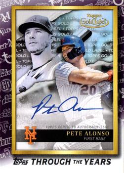 2021 Topps - Topps Through the Years #TTY-6 Pete Alonso Front