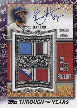 2021 Topps - Topps Through the Years #TTY-8 Bryce Harper Front