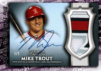 2021 Topps - Topps Through the Years #TTY-9 Mike Trout Front