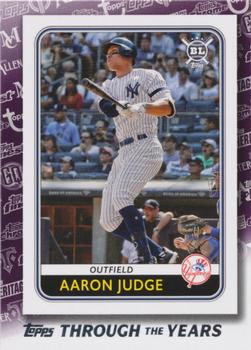 2021 Topps - Topps Through the Years #TTY-20 Aaron Judge Front