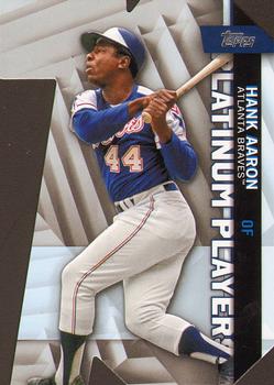 2021 Topps - Platinum Players Die Cut #PDC-2 Hank Aaron Front