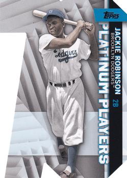 2021 Topps - Platinum Players Die Cut #PDC-5 Jackie Robinson Front
