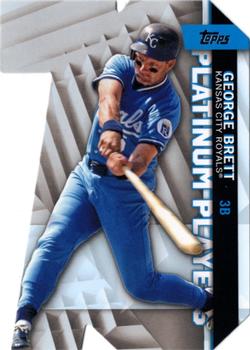 2021 Topps - Platinum Players Die Cut #PDC-8 George Brett Front