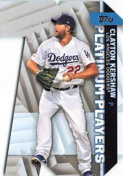 2021 Topps - Platinum Players Die Cut #PDC-9 Clayton Kershaw Front