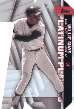 2021 Topps - Platinum Players Die Cut #PDC-13 Willie Mays Front