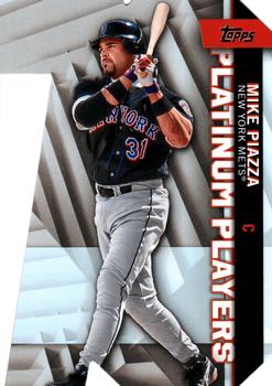 2021 Topps - Platinum Players Die Cut #PDC-18 Mike Piazza Front