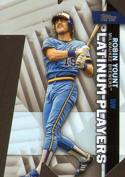 2021 Topps - Platinum Players Die Cut #PDC-22 Robin Yount Front