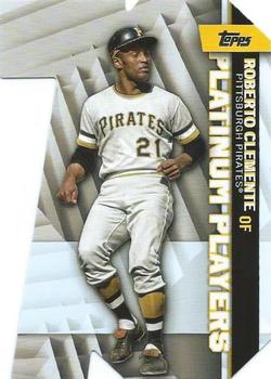 2021 Topps - Platinum Players Die Cut #PDC-28 Roberto Clemente Front