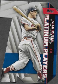 2021 Topps - Platinum Players Die Cut Blue #PDC-47 Stan Musial Front