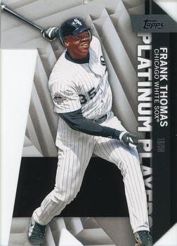 2021 Topps - Platinum Players Die Cut Black #PDC-10 Frank Thomas Front
