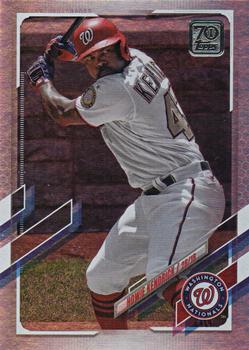 2021 Topps - Rainbow Foil #202 Howie Kendrick Front
