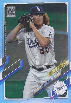 2021 Topps - Rainbow Foil #355 Dustin May Front